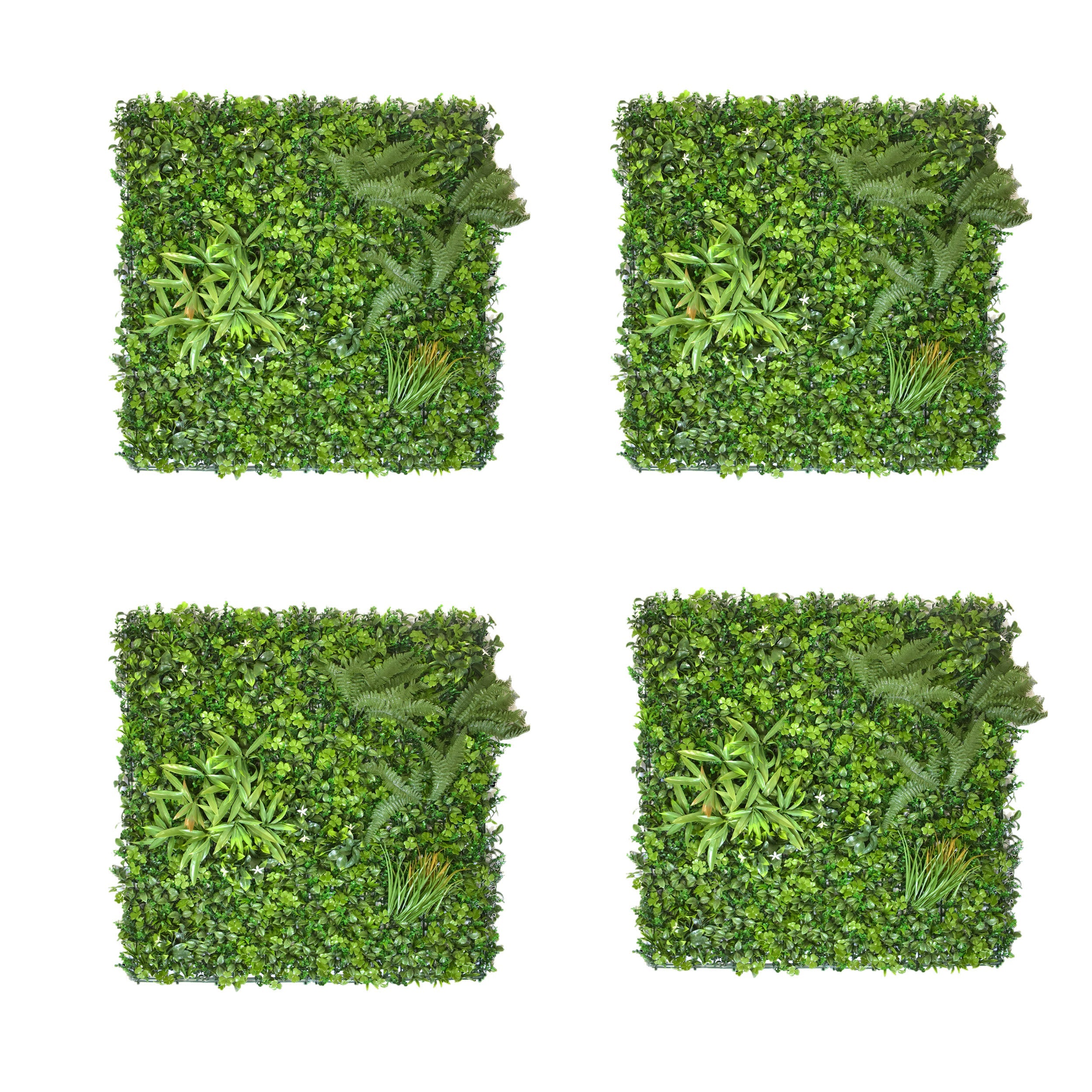 Aavana Greens Artificial Vertical Garden Wall Panel 100X100 CM For Home & Office Decoration 100% UV Indoor And Outdoor Use Option 22