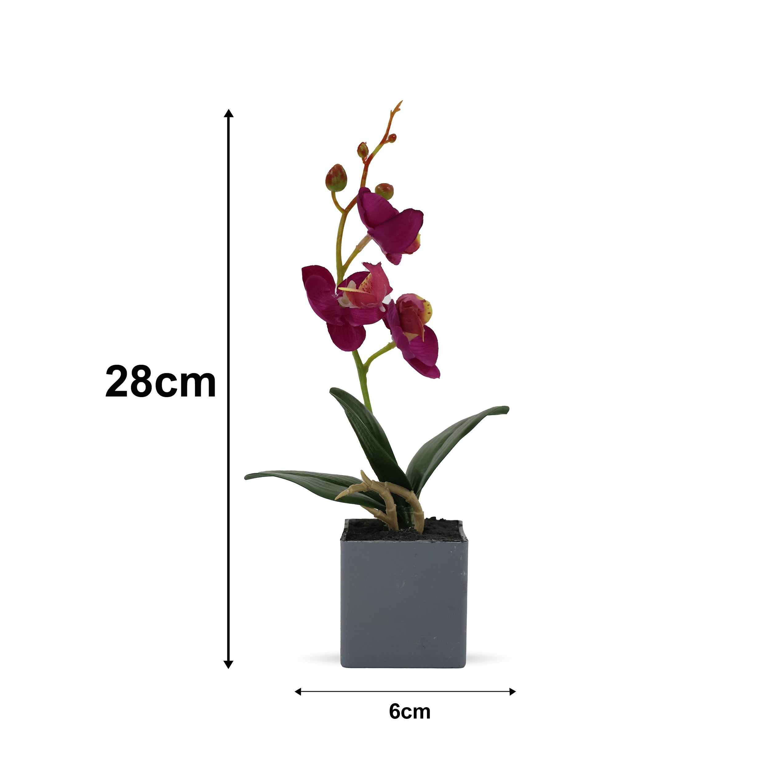 28 cm Orchid Artificial Bonsai Plant