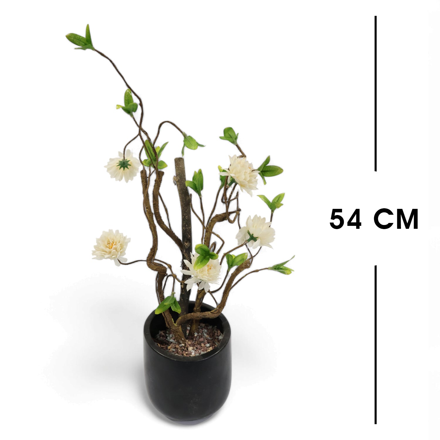 54 cm Artificial Bonsai Plant With Ceramic Pot