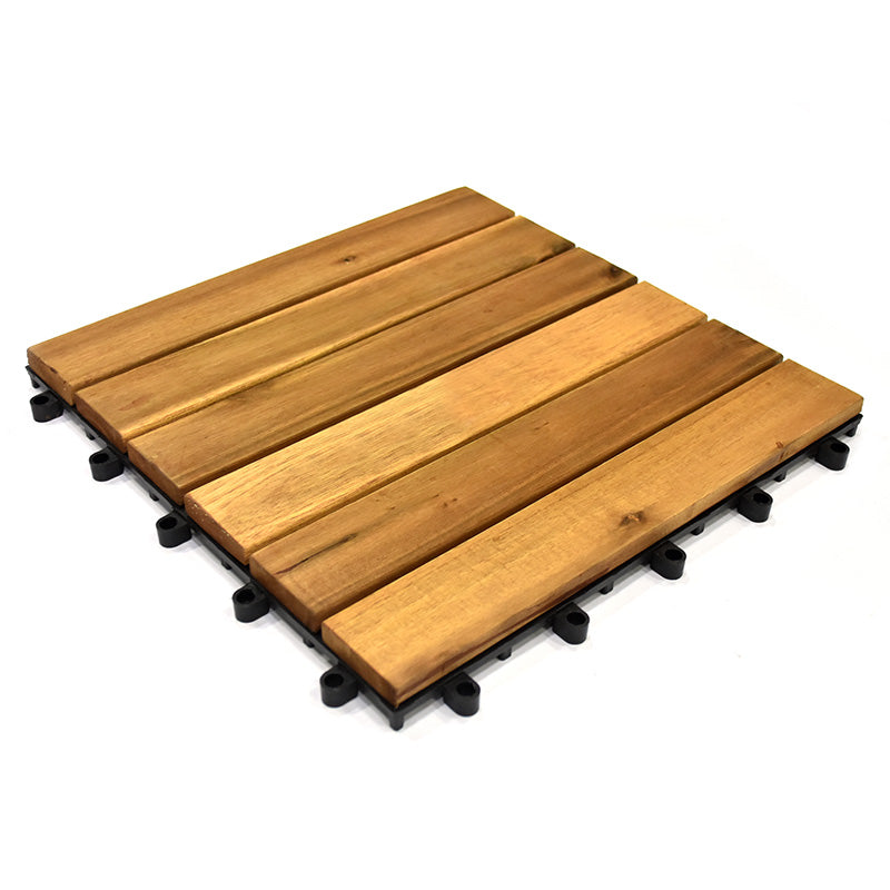 Acacia Wooden Deck Tiles 30X30 CM