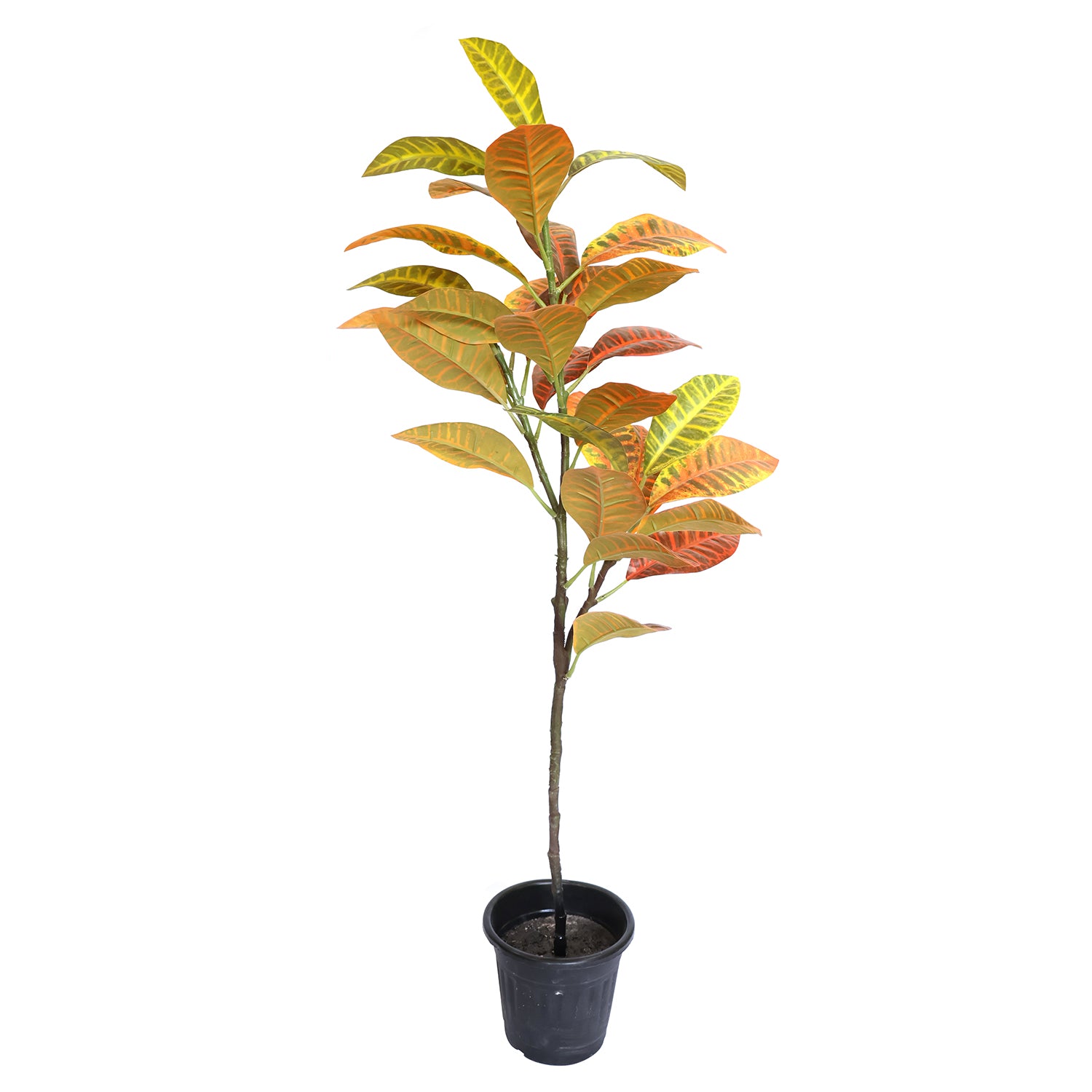 3.2 Feet (96 CM) Artificial Plant for Indoor and Outdoor, Home, Shop, Office, Restaurant Decoration Dark Green (Pack of 1)