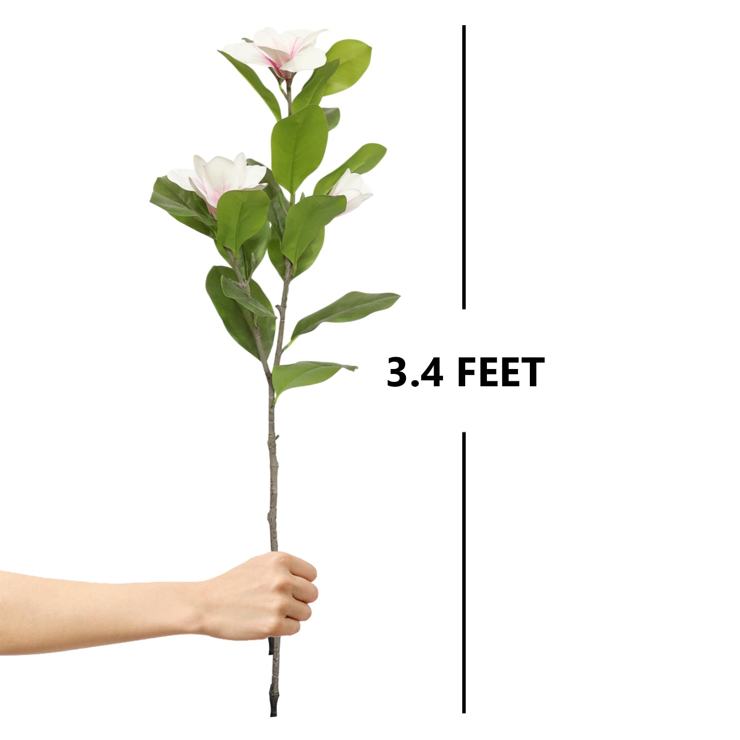 3.5 Feet (105 CM) Artificial Plant for Indoor and Outdoor, Home, Shop, Office, Restaurant Decoration Dark Green (Pack of 1)