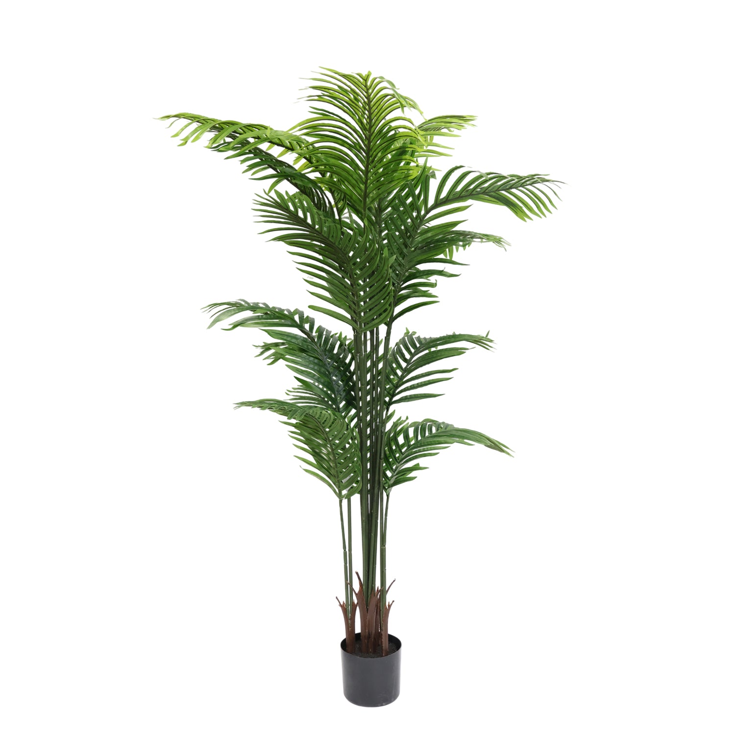 5.4 Feet (162 CM) Artificial Bamboo Plant for Indoor and Outdoor, Home, Shop, Office, Restaurant Decoration Dark Green (Pack of 1)