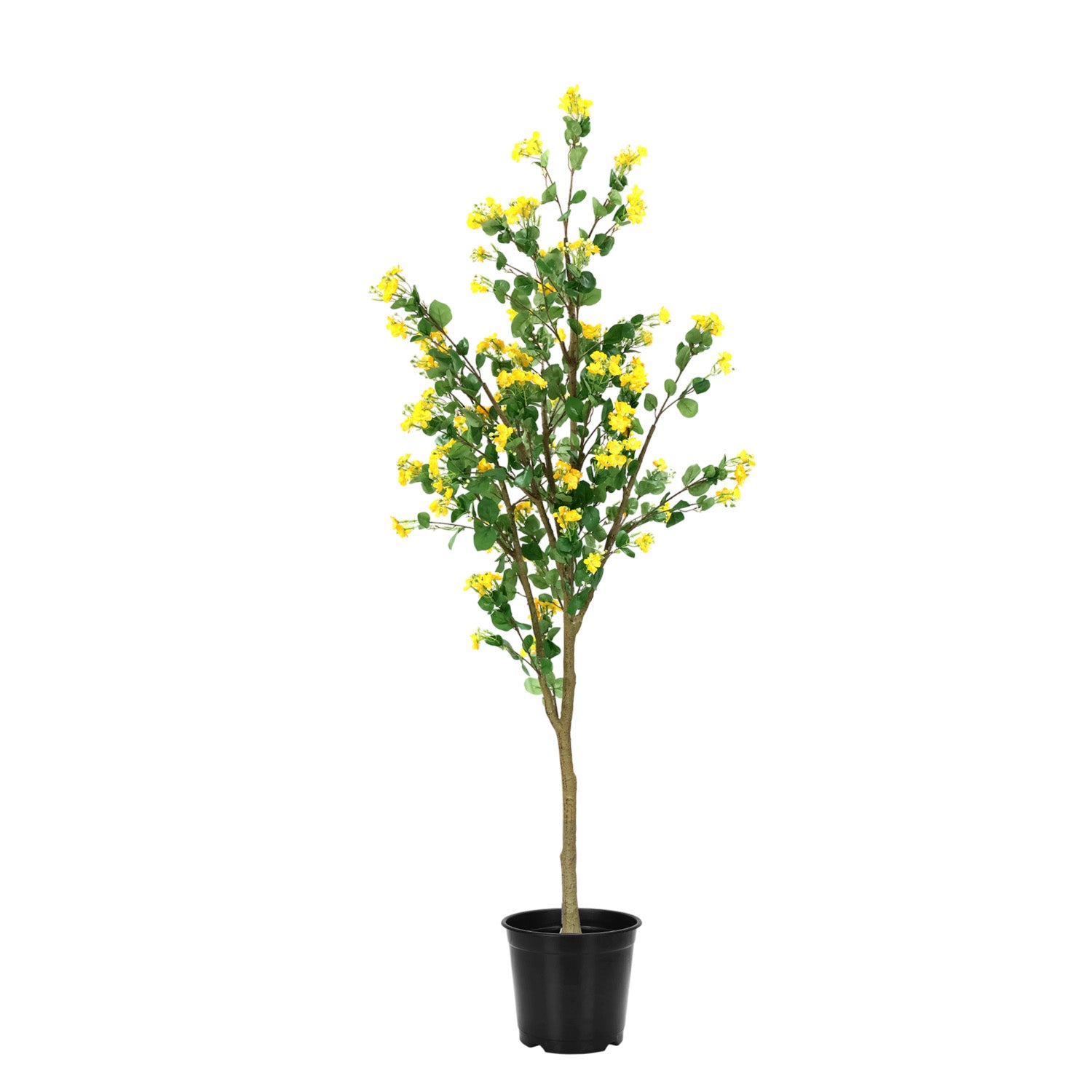 6 Feet (180 CM) Artificial Plant for Indoor and Outdoor, Home, Shop, Office, Restaurant Decoration Dark Green (Pack of 1)