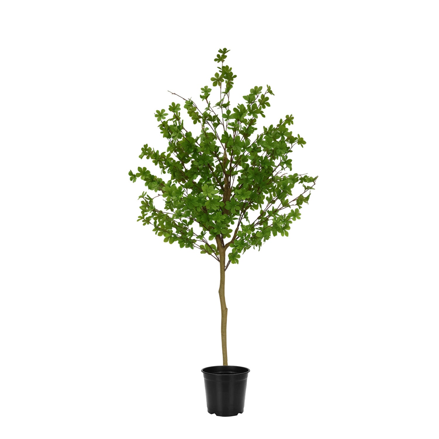 4 Feet (120 CM) Artificial Plant for Indoor and Outdoor, Home, Shop, Office, Restaurant Decoration Dark Green (Pack of 1)