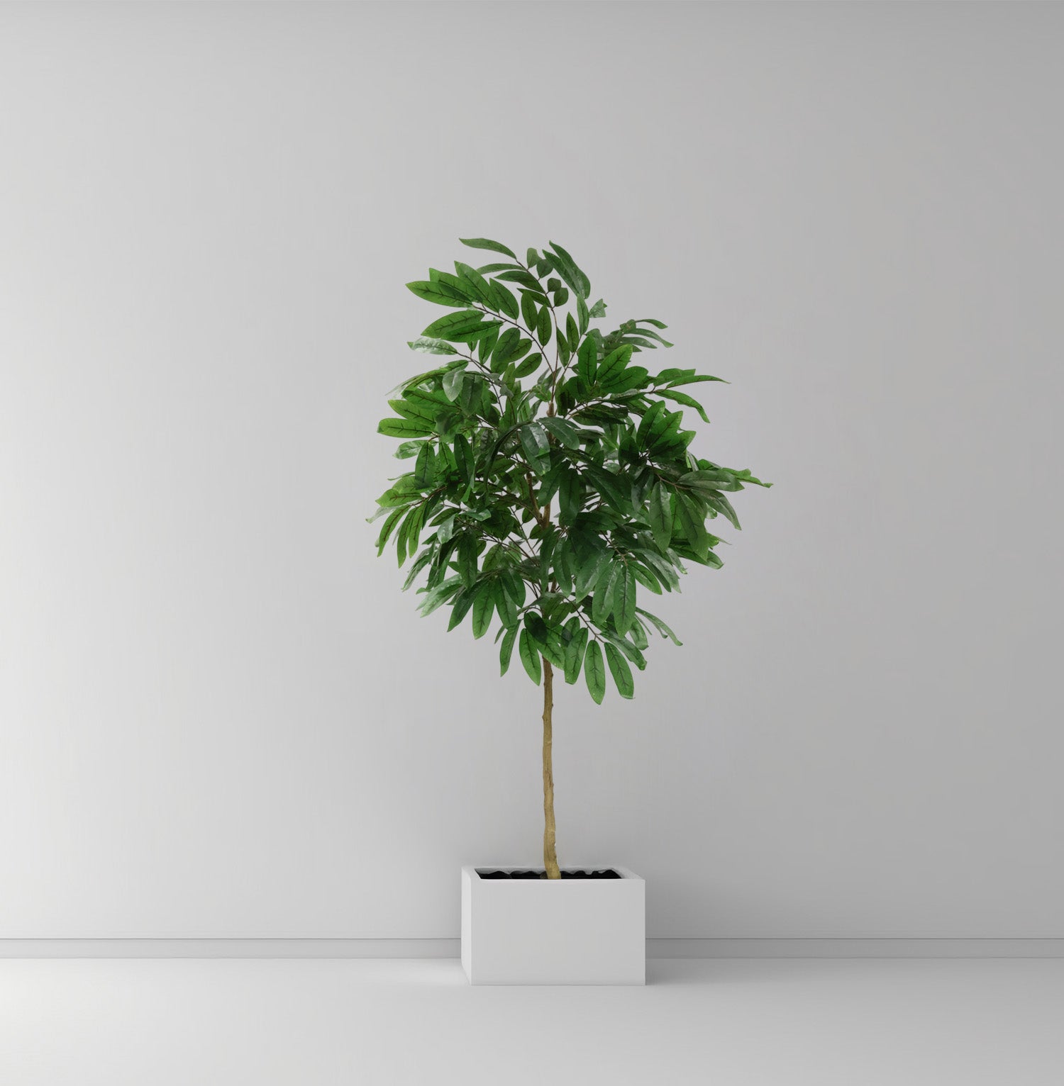 5 Feet (150 CM) Artificial Plant for Indoor and Outdoor, Home, Shop, Office, Restaurant Decoration Dark Green (Pack of 1)