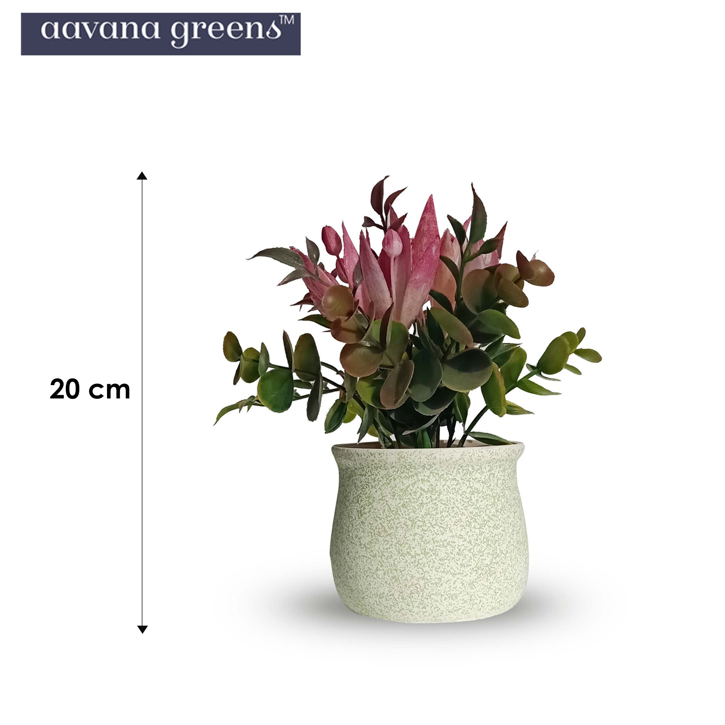 20 cm Artificial Bonsai Plant With CERAMIC POT