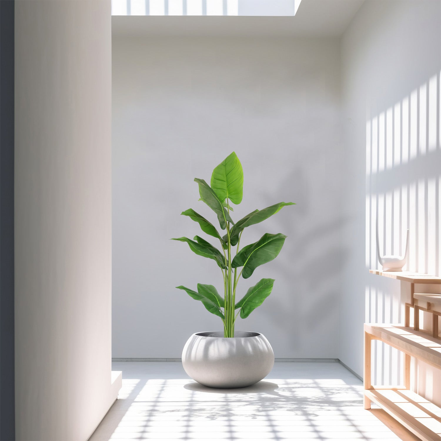 5.7 Feet (170 CM) Artificial Plant for Indoor and Outdoor, Home, Shop, Office, Restaurant Decoration Dark Green (Pack of 1)