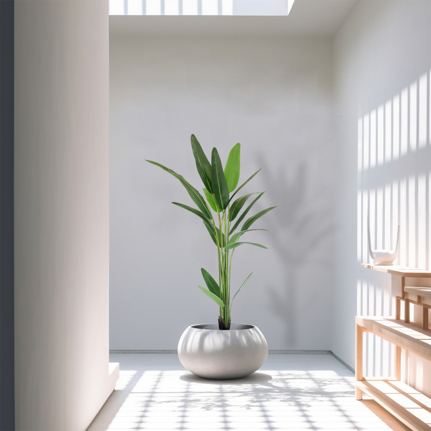 4.11 Feet (125 CM) Artificial Bamboo Plant for Indoor and Outdoor, Home, Shop, Office, Restaurant Decoration Dark Green (Pack of 1)