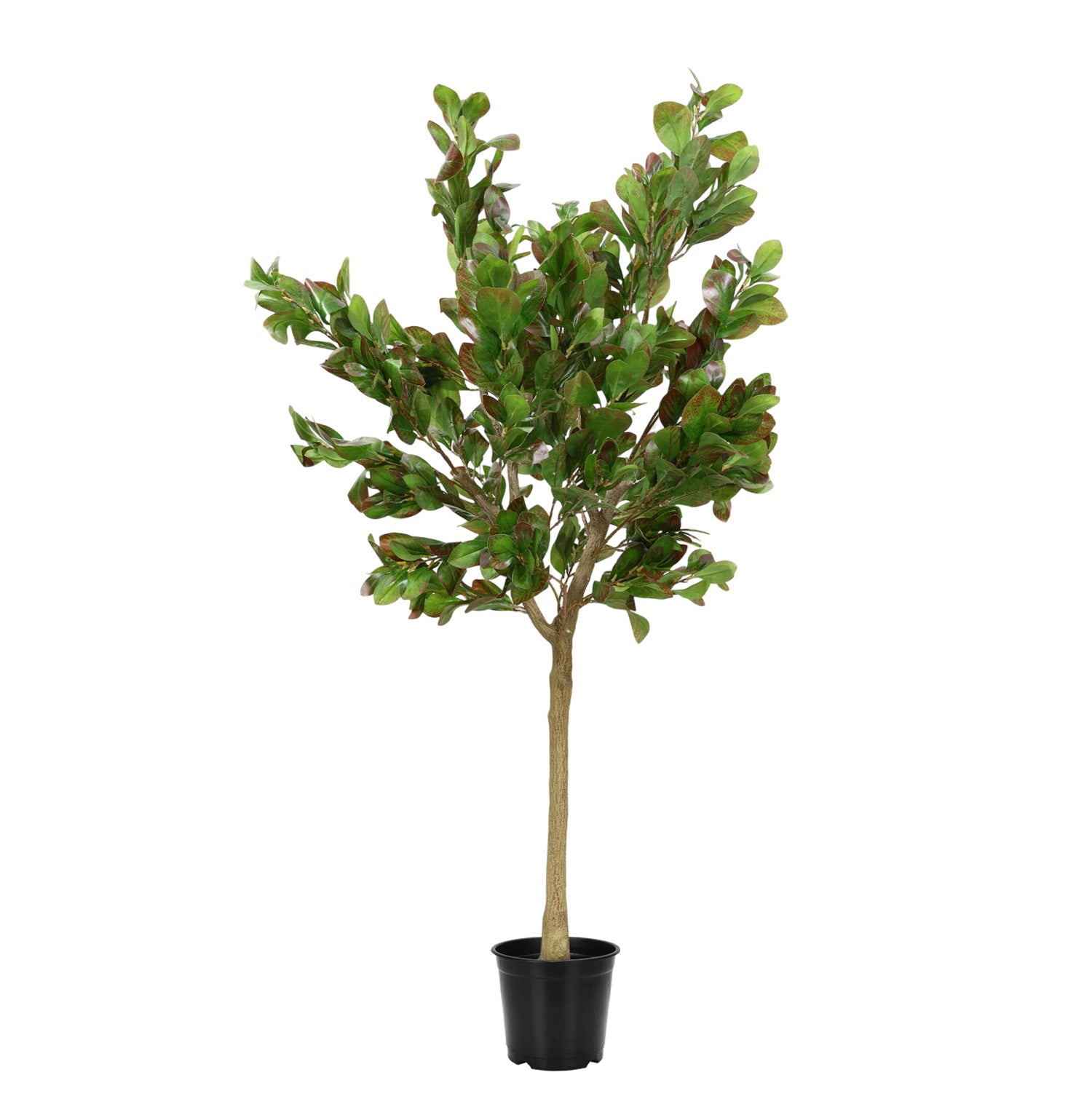 4.6 Feet (138 CM) Artificial Plant for Indoor and Outdoor, Home, Shop, Office, Restaurant Decoration Dark Green (Pack of 1)