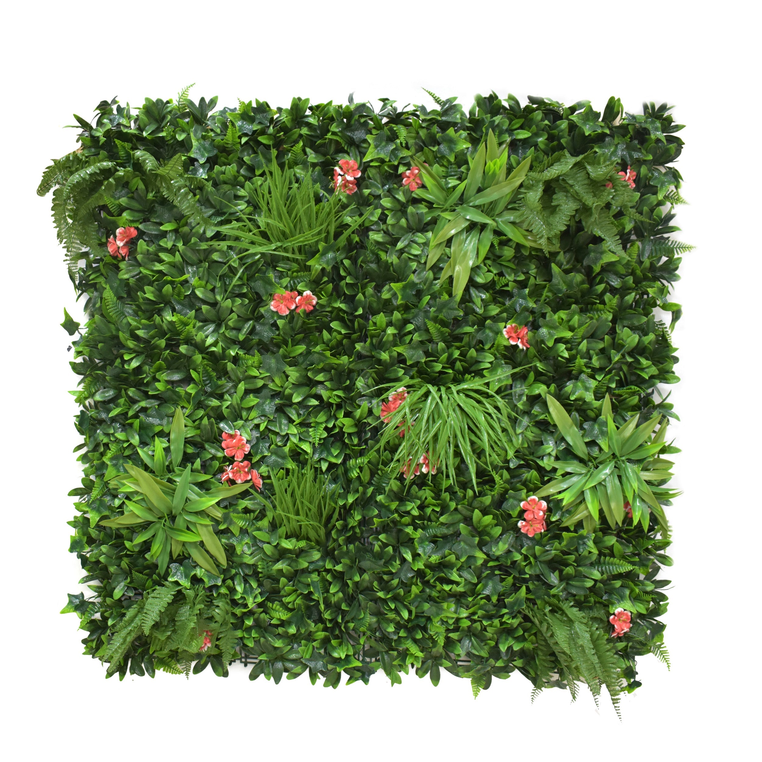 Aavana Greens Artificial Vertical Garden Wall Panel 100X100 CM For Home & Office Decoration 100% UV Indoor And Outdoor Use Option 24