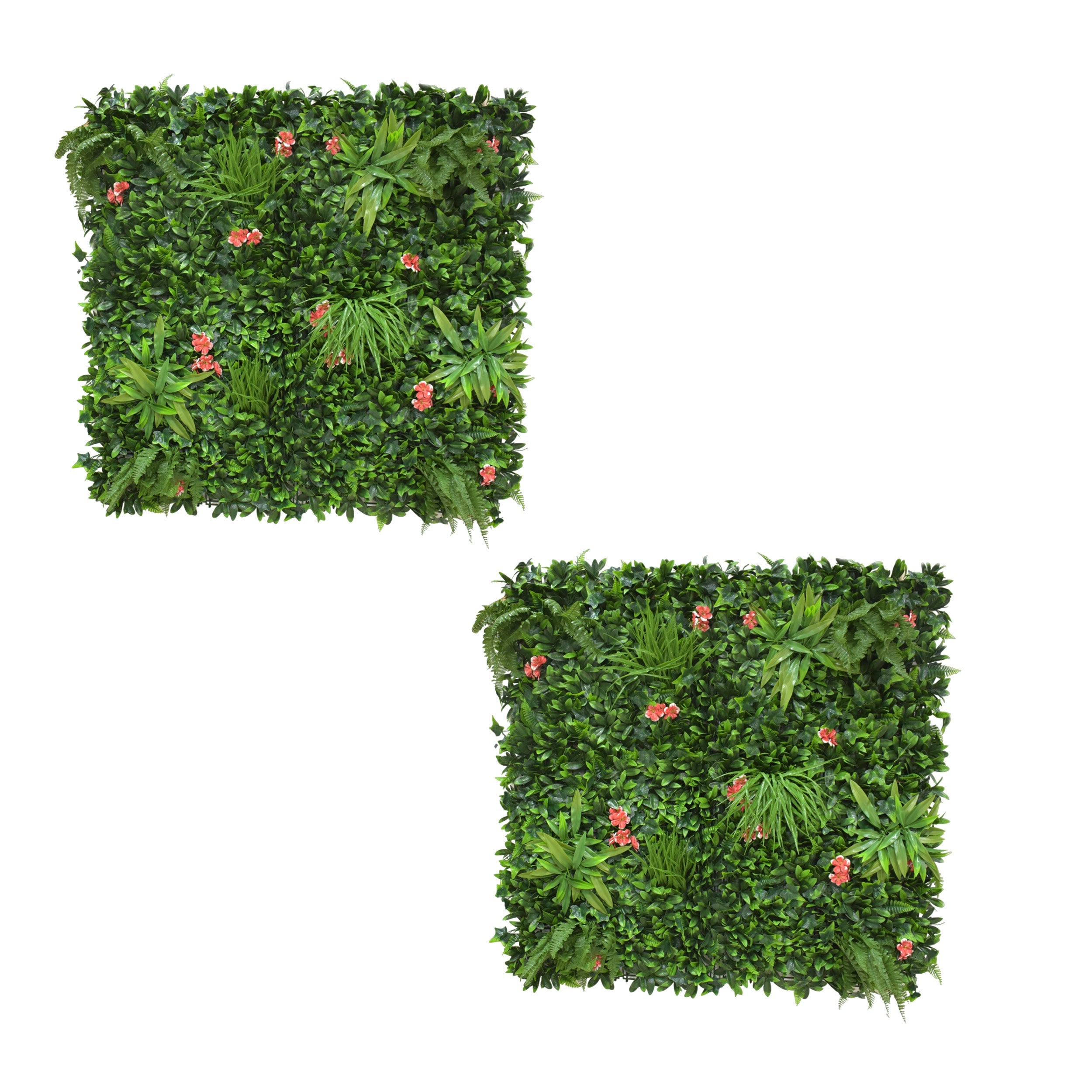 Aavana Greens Artificial Vertical Garden Wall Panel 100X100 CM For Home & Office Decoration 100% UV Indoor And Outdoor Use Option 24