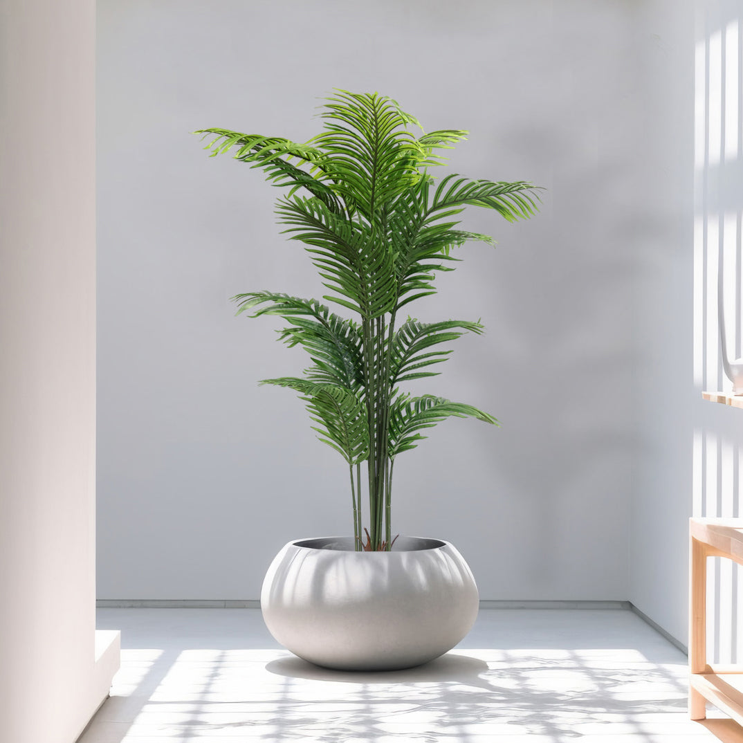 5.4 Feet (162 CM) Artificial Bamboo Plant for Indoor and Outdoor, Home, Shop, Office, Restaurant Decoration Dark Green (Pack of 1)