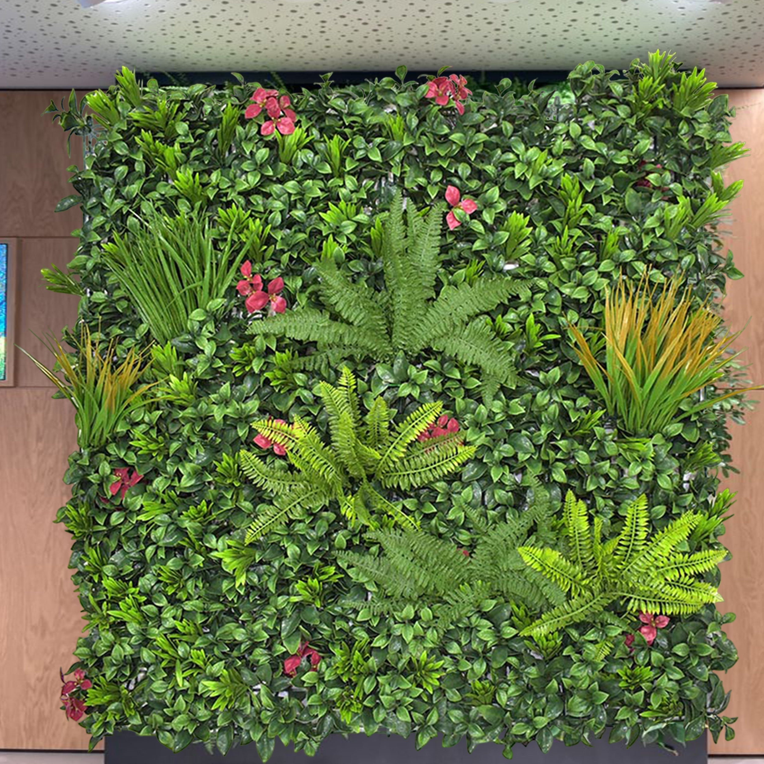 Artificial Vertical Garden Wall Panel 100X100 CM